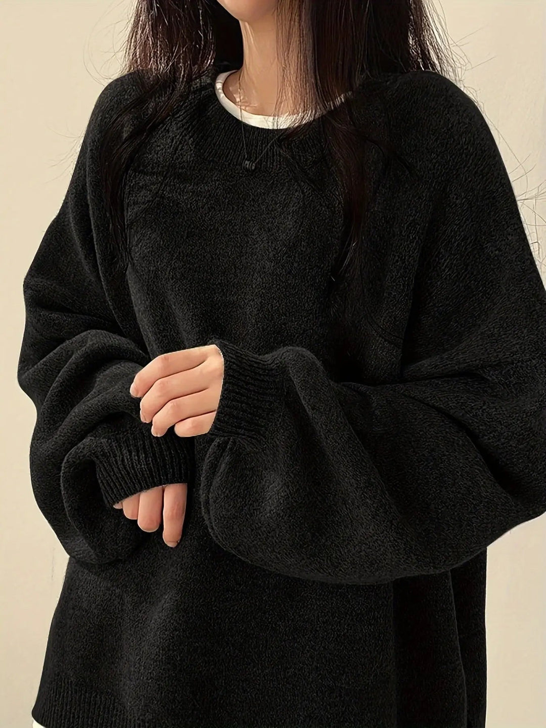 Claire | Women’s Solid Knit Sweater