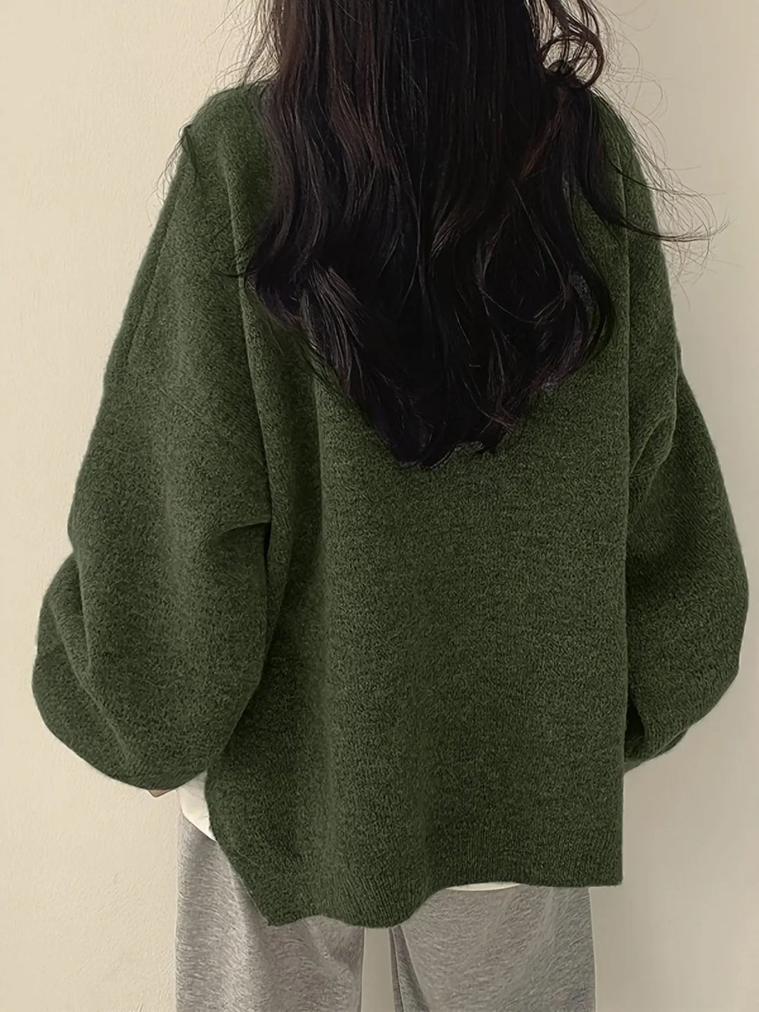 Claire | Women’s Solid Knit Sweater