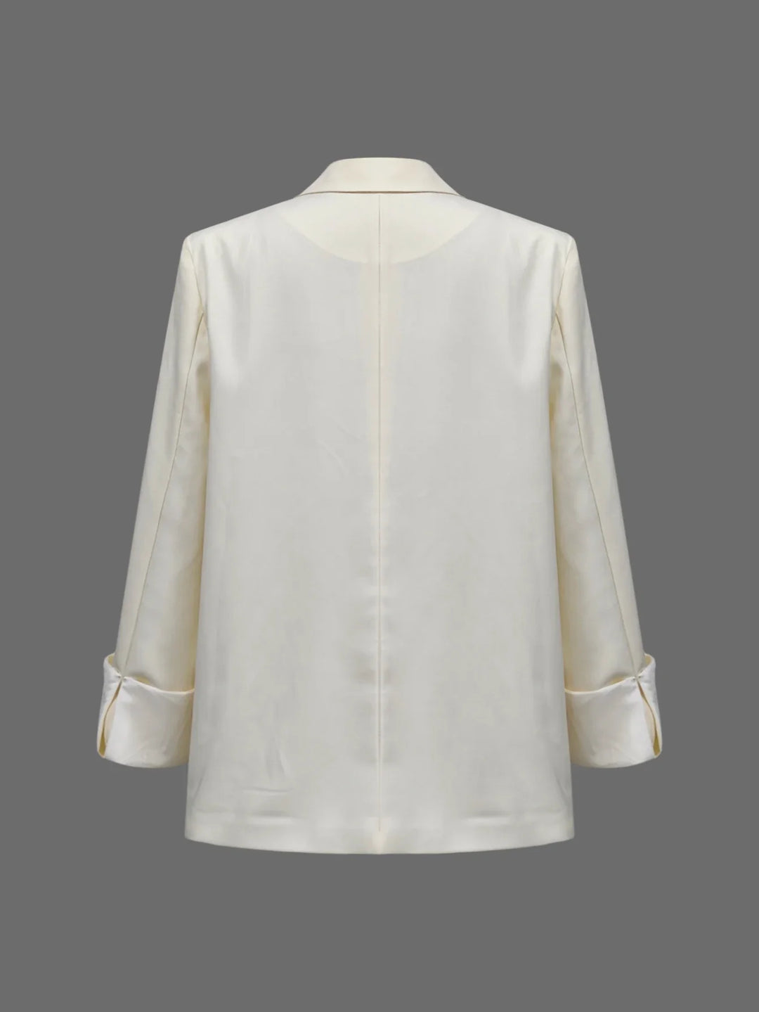 Casual Suit Jacket – Stylish Color-Blocked Design for Effortless Commuting