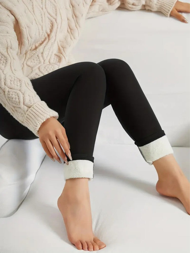 Vina | Women's Fleece Sports Leggings