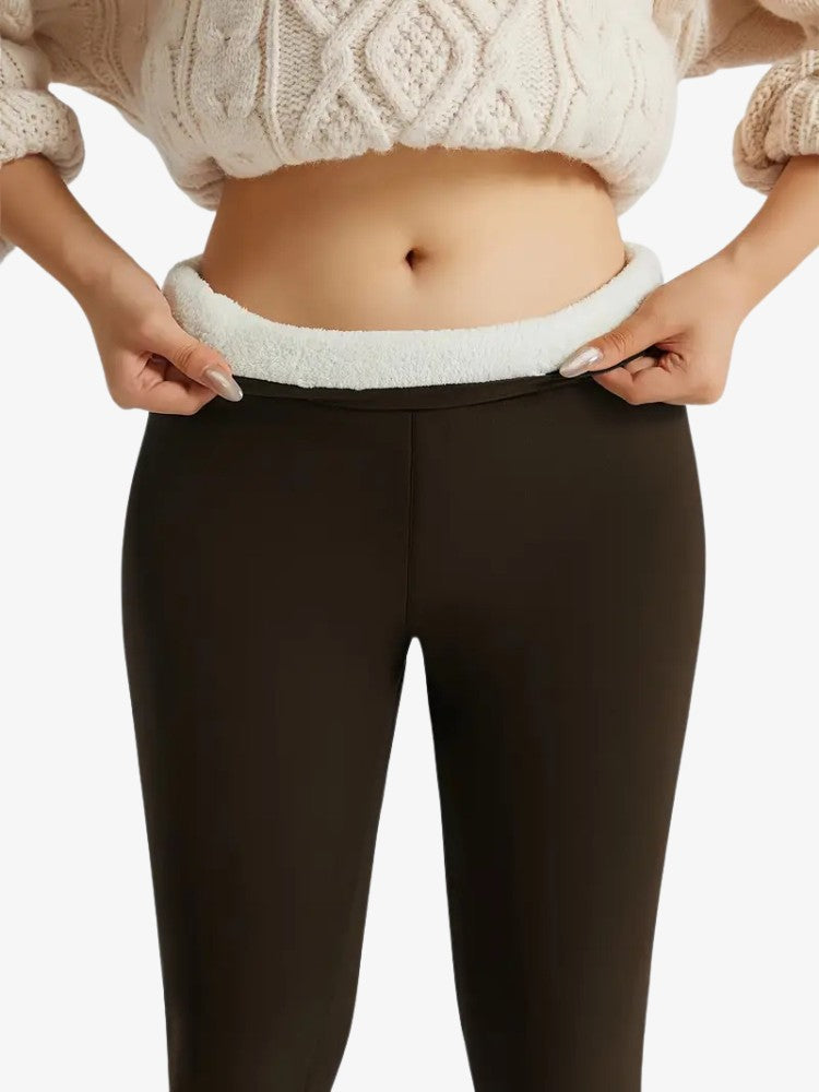 Vina | Women's Fleece Sports Leggings