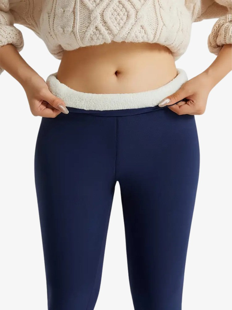 Vina | Women's Fleece Sports Leggings