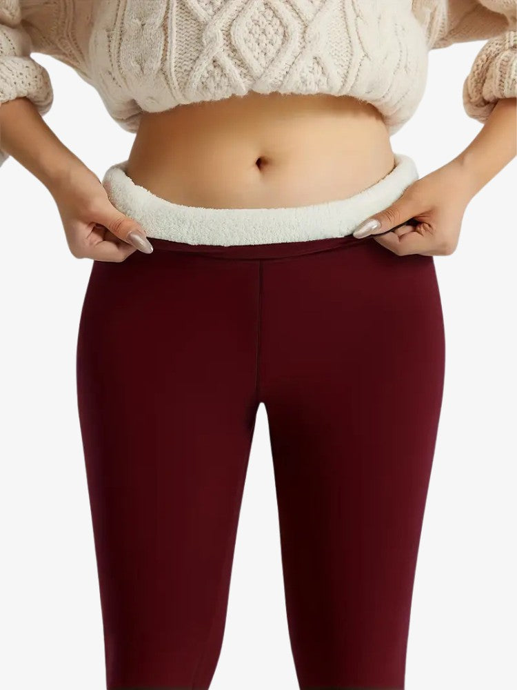 Vina | Women's Fleece Sports Leggings