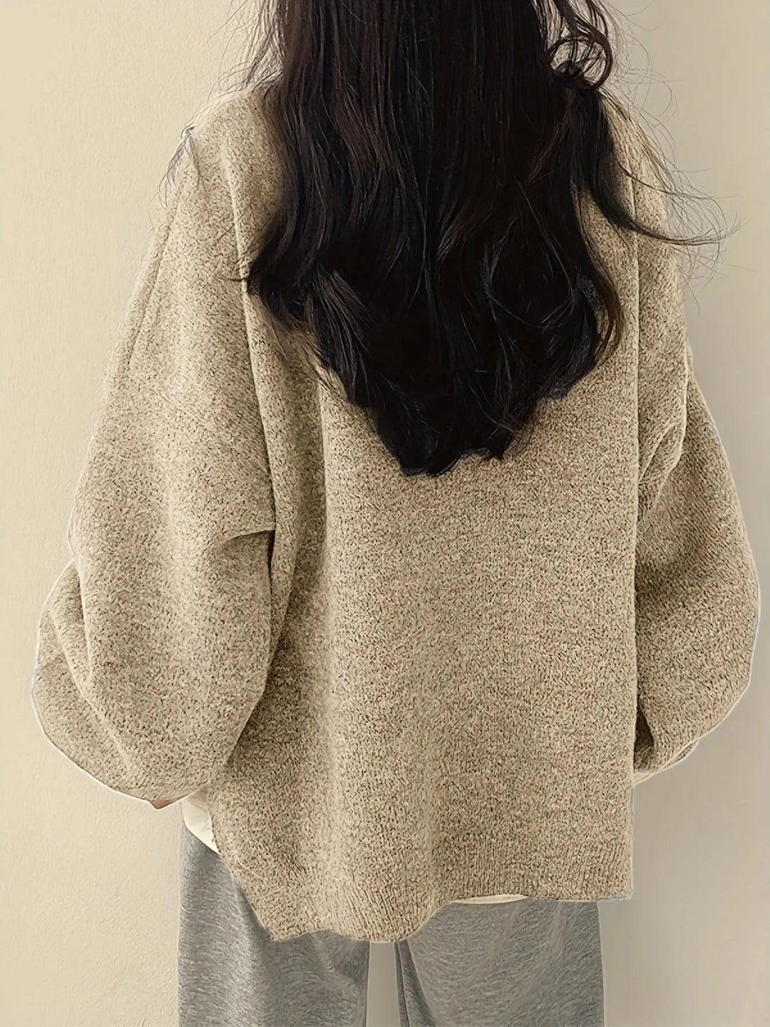 Claire | Women’s Solid Knit Sweater